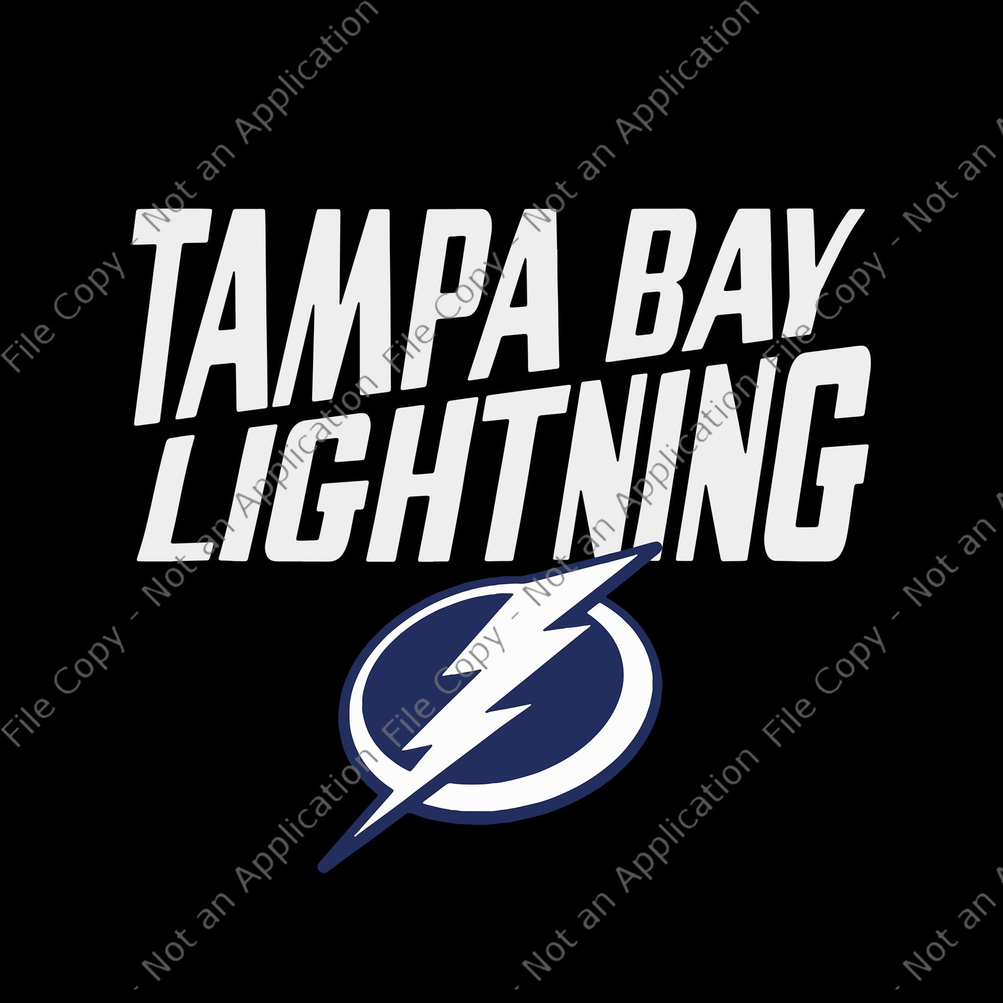 Tampa Bay Lighting Svg, Tampa Bay Lighting Hockey Team, Hockey Team, Hockey Logo, Hockey vector