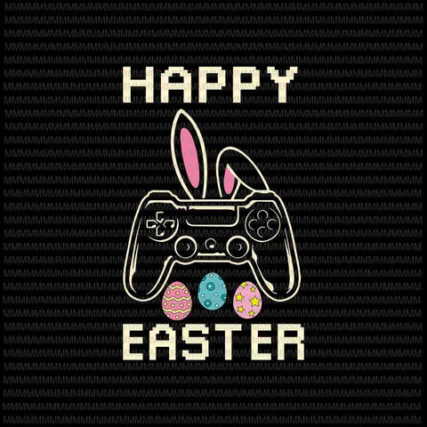 Easter day svg, Video Game Easter Svg, Bunny Gaming Controller Gamer Svg, Bunny Easter Day Svg, Rabbit Easter day svg