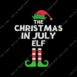 The Christmas In July Elf Svg, Christmas In July Elf Summer Beach Vacation, Christmas Svg, Elf Christmas