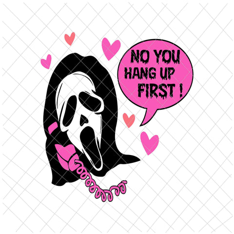 Ghostface Calling Halloween Funny Svg, Scream You Hang Up Svg, Ghostface Halloween Svg