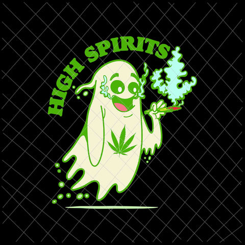 Funny Halloween Marijuana Cannabis Ghost Svg, Weed Smokers Halloween Svg, Cannabis Ghost Halloween Svg, Marijuana Cannabis Halloween Svg