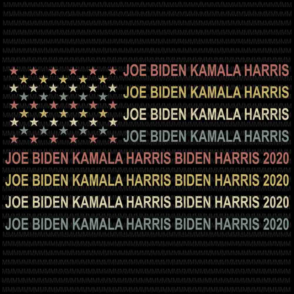 Joe Biden 2020 46 svg, Joe Biden Kamala Harris usa flag, Joe Biden usa flag svg, Biden Harris flag usa svg, Biden president 46 svg