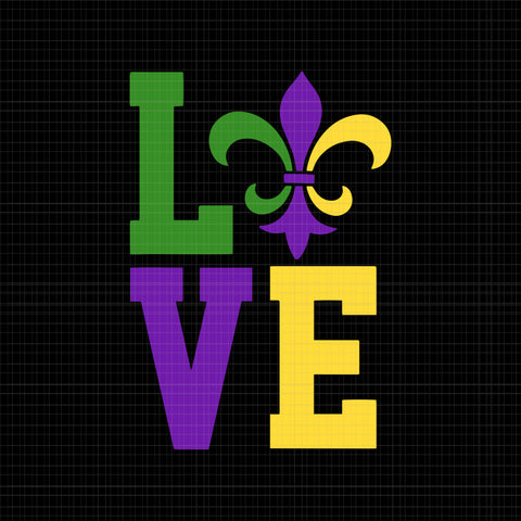 I love mardi gras svg, i love mardi gras png, i love mardi gras, i love mardi gras design