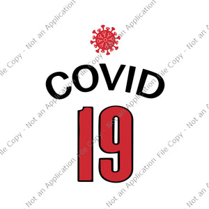 Covid 19 svg, covid 19 vector, covid 19 football, covid 19 design, covid 19, corona vector, corona football