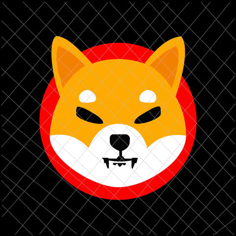 Shiba Inu Coin Doge Killer Shiba Inu Crypto Svg, Dogecoin Svg, Shiba Inu Coin Svg