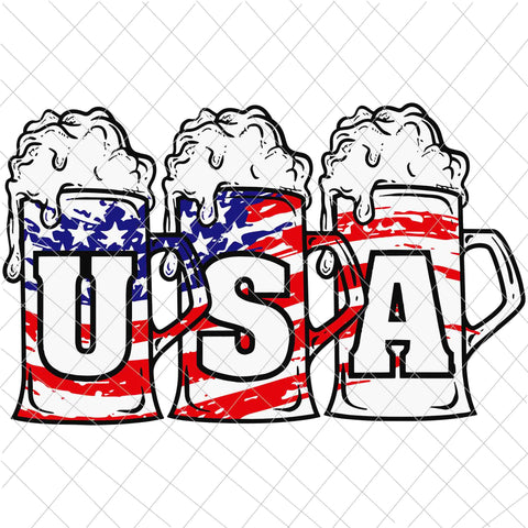 4th of July Svg, USA Beer American Svg, Flag Women Merica Svg, Independence Day, US Flag Svg, Patriotic Svg
