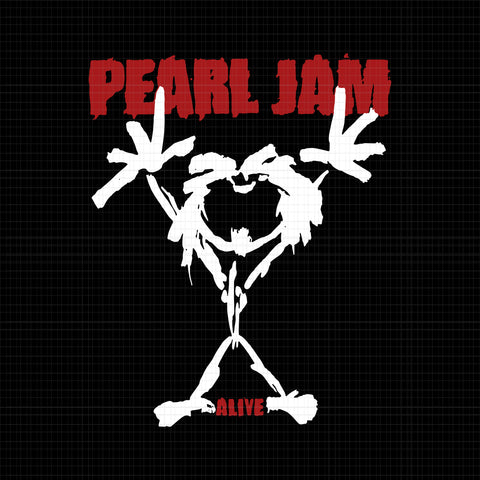 Pearls Jams Alive Svg, 90's Music, Jam Alive Logo