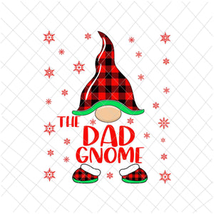 The Dad Gnome Svg, Gnome Buffalo Plaid Christmas Svg, Christmas Gnomies Svg, Christmas Gnome Svg