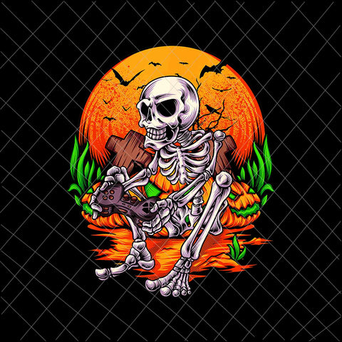 Skeleton Gaming Gamer Png, Gamer Halloween Png, Skeletons Halloween, Skeletons Gamer  Png