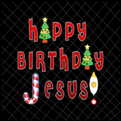 Happy Birthday Jesus Png, Christian Jesus Png, Ugly Christmas Png, Jesus Xmas Png