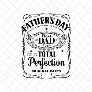  Father's Whiskey Label svg, Father's Day Svg