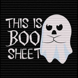 This is Boo Sheet svg, funny Halloween svg, pumpkin svg, funny ghost svg, boo sheet halloween svg