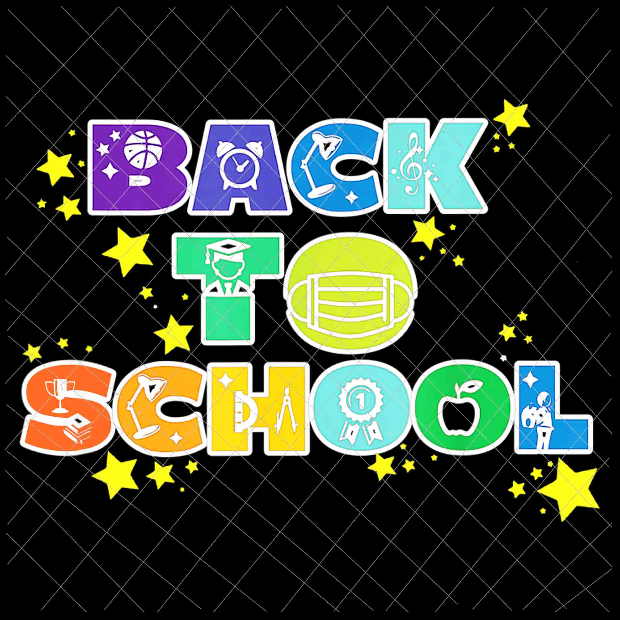Back to School Png, Teachers and Students funny Back to School Png Design