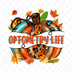 Optometry Life Autumn Fall Y'all Png, Optometry Life Thankful Png, Optometry Life Pumpkin Autumn Png