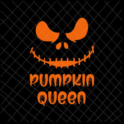 Pumpkin Queen Svg, Pumpkin Halloween Svg, Funny Pumpkin Svg, Funny Halloween Svg