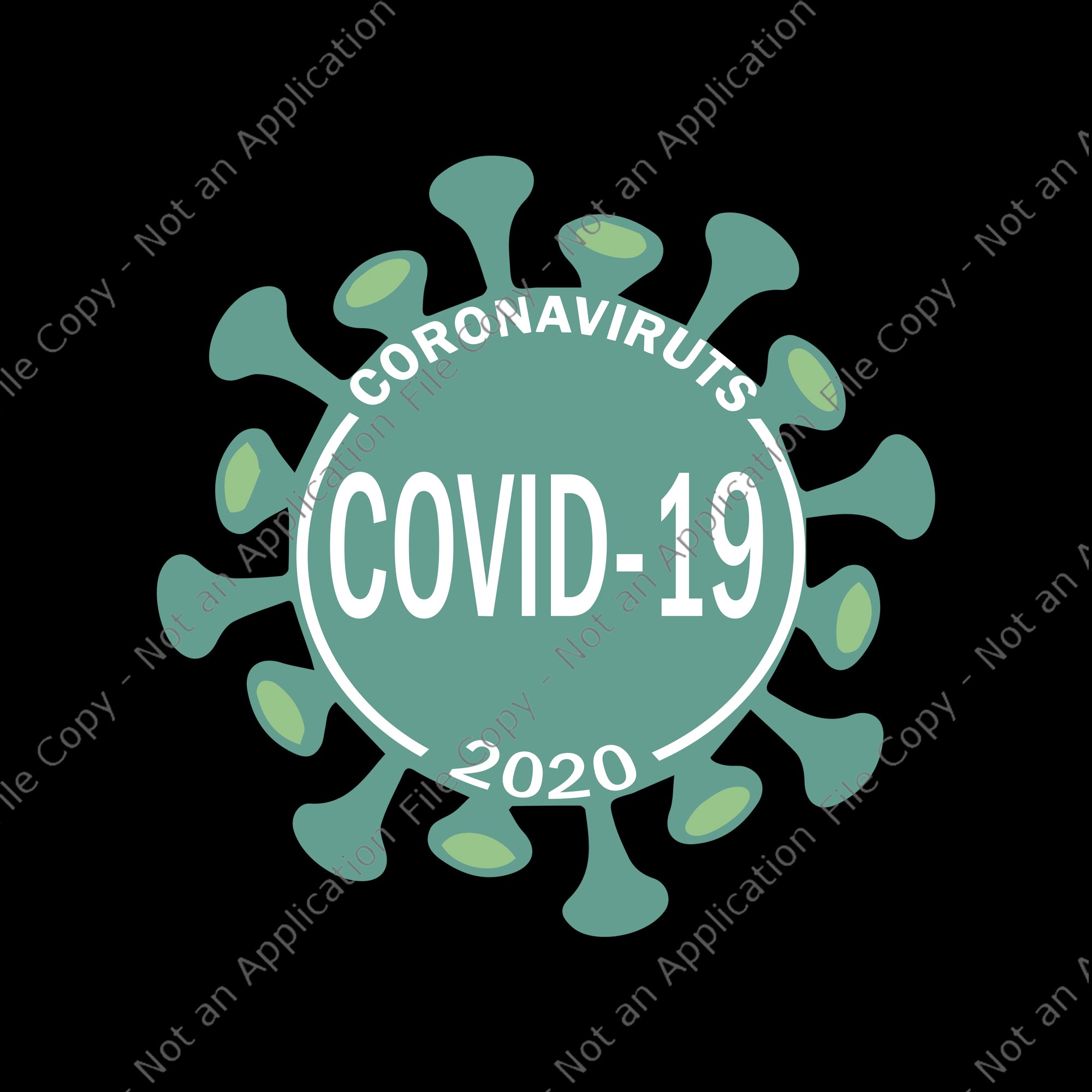 Corona viruts covid-19 2020 svg, corona viruts svg, covid-19 svg, corona 2020, covid-19, viruts corona  png, eps, dxf, svg file