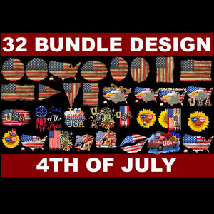 4th of July  Bundle, Independence Day, US Flag , Patriotic, America, Fourth of July Bundle, USA Flag, USA