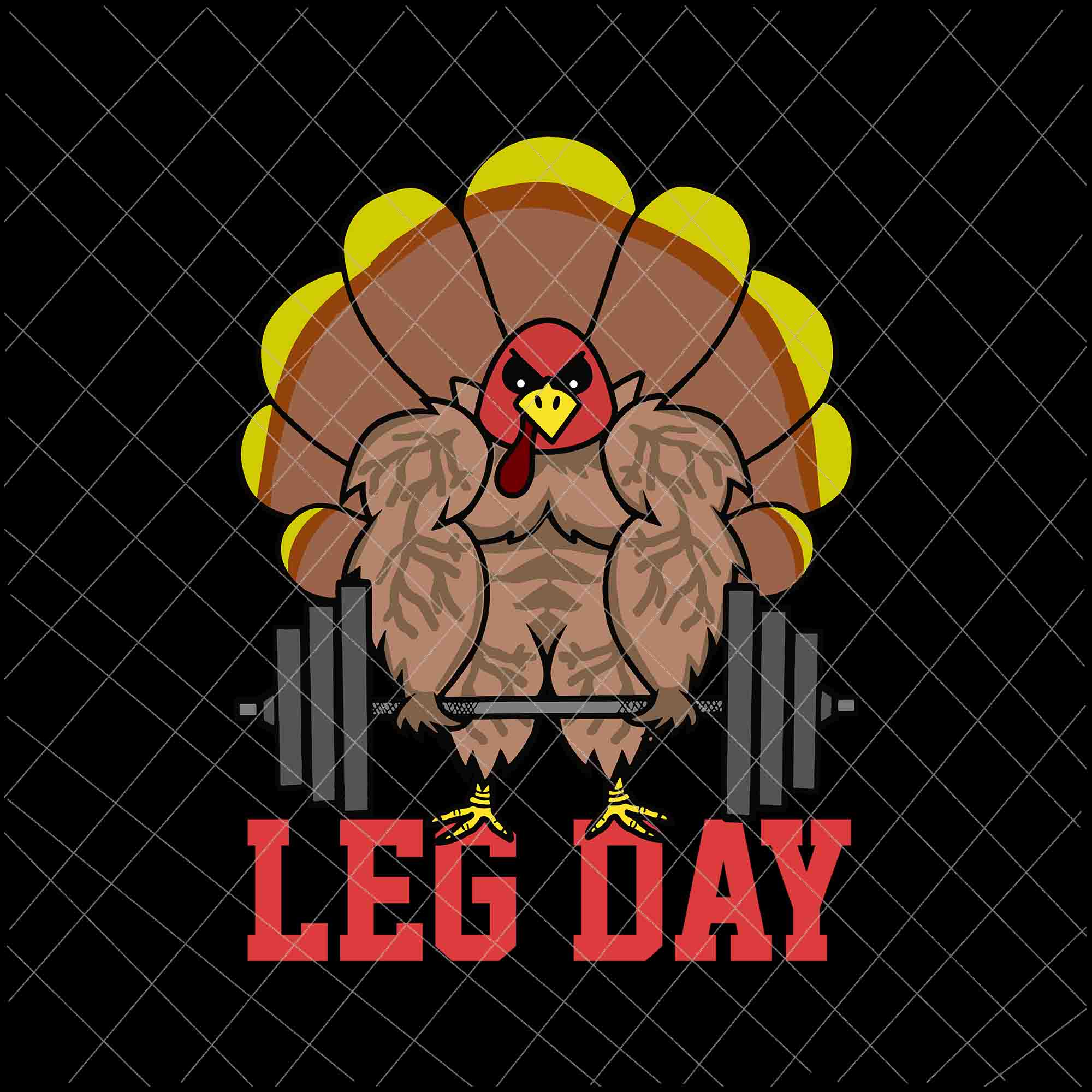 Leg Day Deadlifting Turkey Thanksgiving  Svg, Deadlifting Turkey Thanksgiving Svg, Deadlifting Thanksgiving Svg, Gymer Thanksgiving Svg