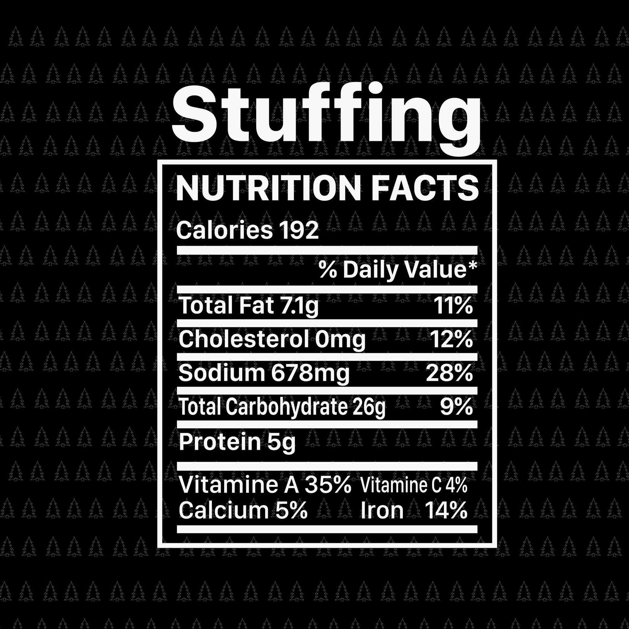 Stuffing Nutrition Facts Svg, Happy Thanksgiving Svg, Turkey Svg, Turkey Day Svg, Thanksgiving Svg, Thanksgiving Turkey Svg, Thanksgiving 2021 Svg