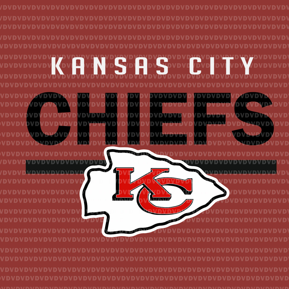 Kansas city chiefs svg, Kansas city chiefs, Kansas city chiefs football, Kansas city chiefs logo, KC football, football svg, png, eps, dxf file