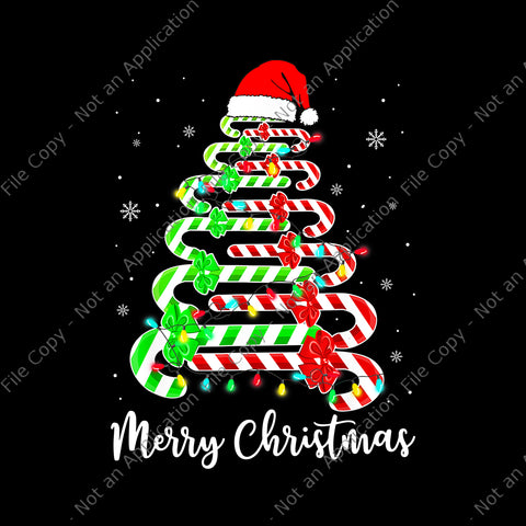 Candy Cane Santa Hat Png, Funny Xmas Tree Merry Christmas Y'all Png, Tree Merry Christmas Png, Christmas Png, Hat Santa Png