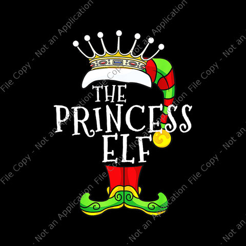 The Princess Elf Xmas Png, Elf Xmas Png, Christmas Png, Elf Png