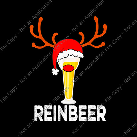 Reinbeer Santa Claus Png, Reindeer Beer Funny Christmas Drinking Png, Christmas Drinking Png, Reindeer Christmas Png, Christmas Png