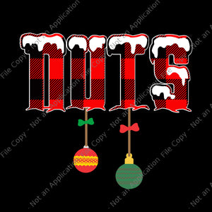 Chest Nuts Svg, Funny Chestnuts Christmas Svg, Couples Nuts Svg, Nuts Christmas Svg, Christmas Svg