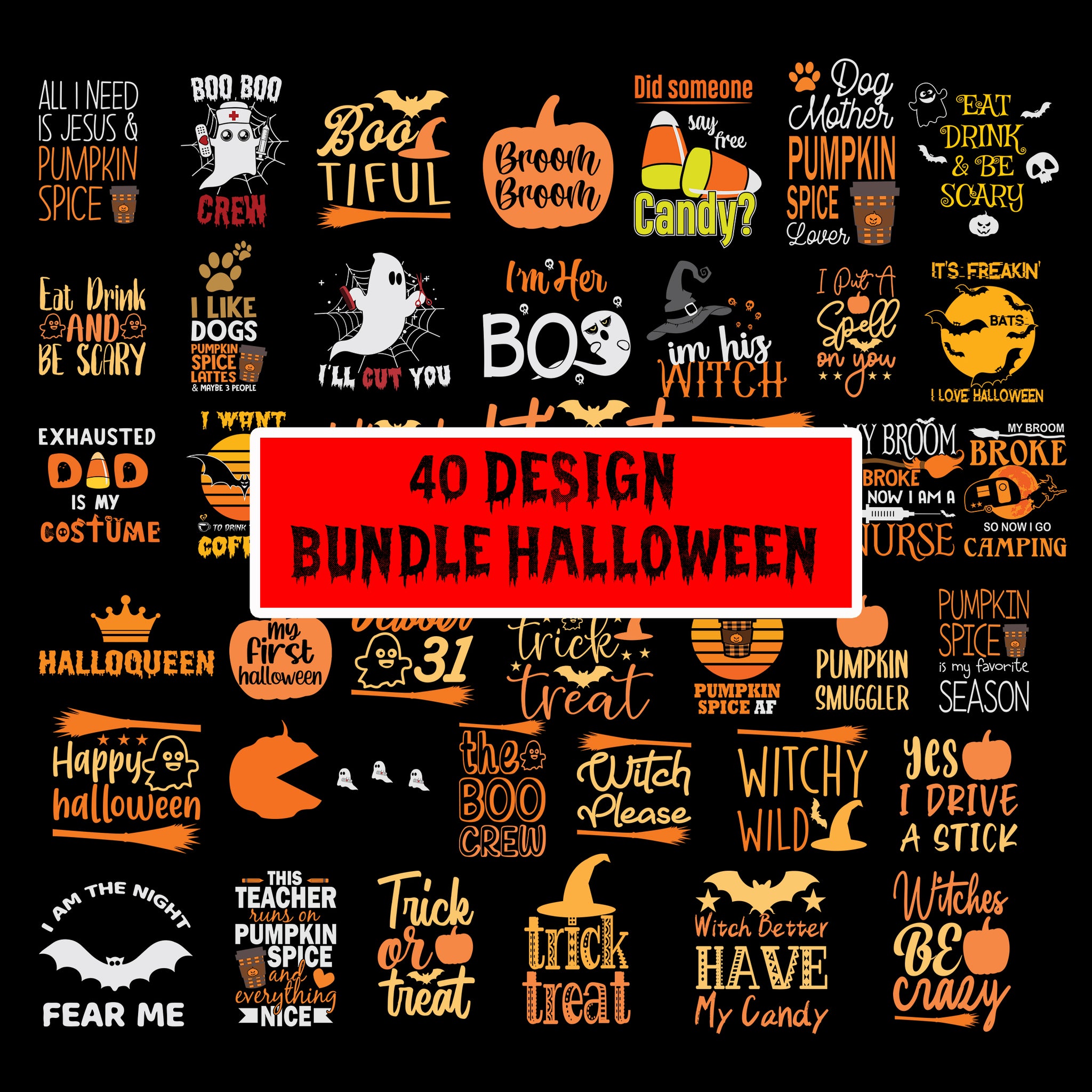 Bundle Halloween svg, Halloween svg, Halloween Design, Ghost vector, Ghost svg,  halloween 2021 pumpkin svg, Halloween 2021 svg, Hocus Pocus svg, Boo svg,  Witch svg, Pumpkin svg, Halloween horror vintage