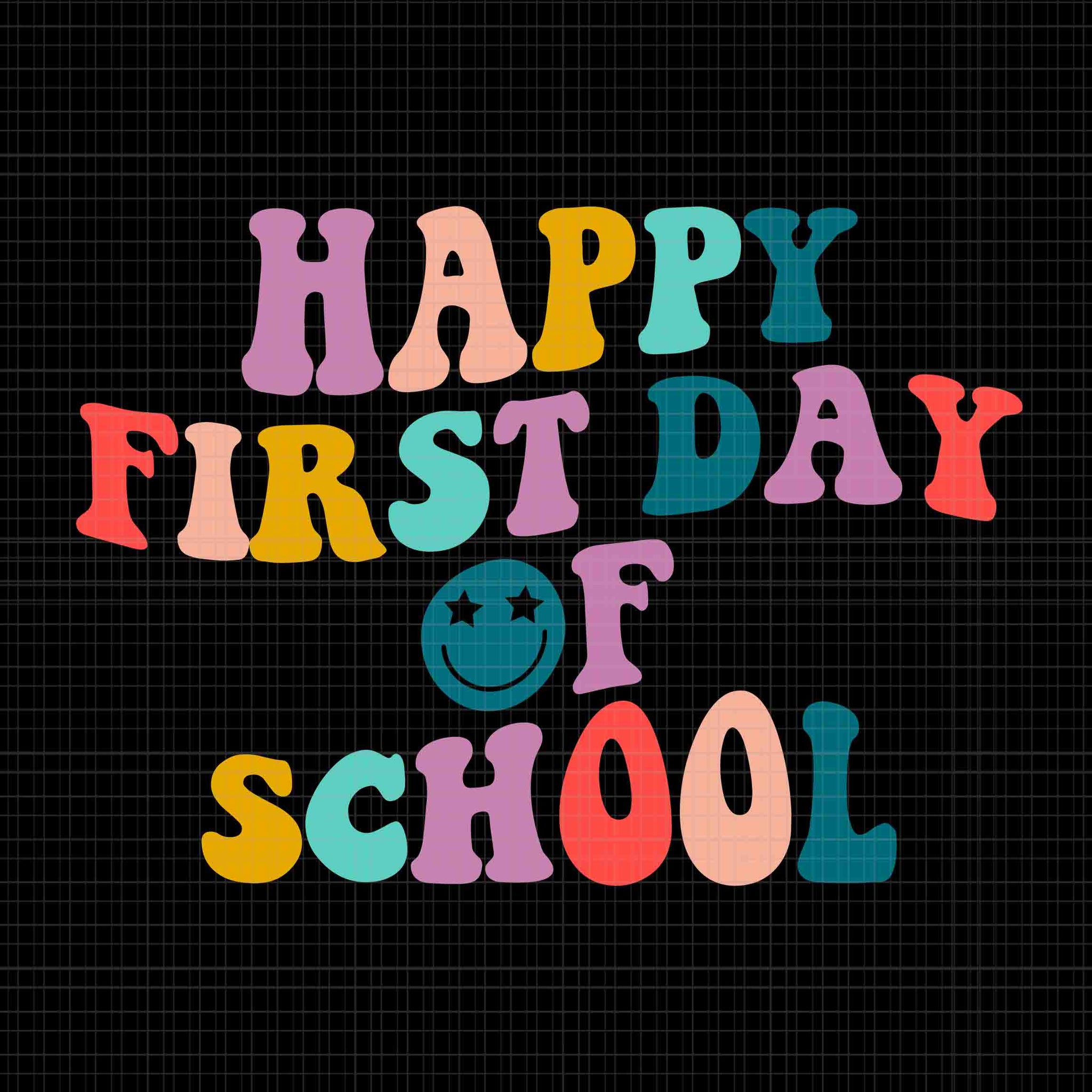 Happy First Day of School Teacher Svg, Welcome Back To School Svg, Back To School Svg, School Svg, Teacher Svg