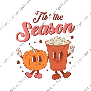 Tis The Season Pumpkin Spice Svg, Fall Autumn Boo Halloween Svg, Pumpkin Halloween Svg, Halloween Svg, Pumpkin Svg, Ghost Svg