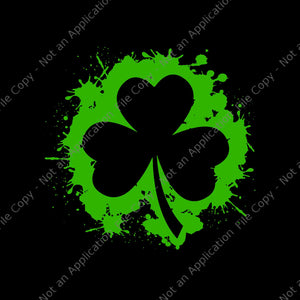 Irish Pride Clover Leaf Svg, Saint Irish Pats St. Patrick's Day Svg, Shamrock Svg, Irish Svg, St.Patrick Day Svg