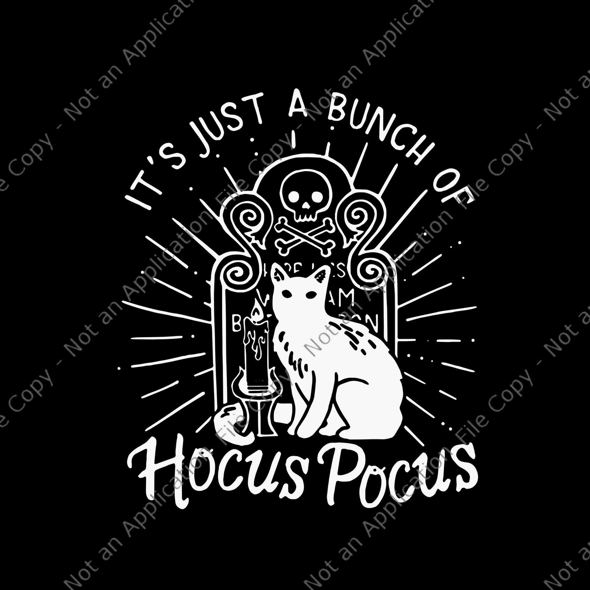 Hocus Pocus Halloween Classic Halloween Movie Cat Witch Svg, Hocus Pocus Halloween Svg, Cat Witch Svg, Witch Halloween Svg, Cat Halloween Svg