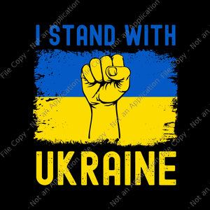 I Stand With Ukraine Svg, Ukrainian Flag Svg, I Stand With Ukraine Svg, Ukraine Svg, Support Ukraine Flag I Stand With Ukraine