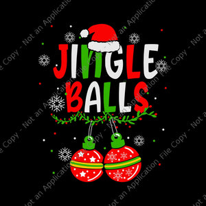 Jingle Balls Tinsel Svg, Tits Couple Christmas Svg, Jingle Balls Christmas Svg, Christmas Svg, Jingle Balls Tinsel Tits Svg