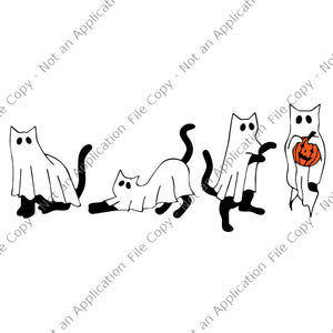 Black Cats And Pumpkin Halloween Cat Lovers Svg, Black Cats Halloween Svg, Cat Halloween Svg, Funny Cat Halloween Svg, Cat Svg