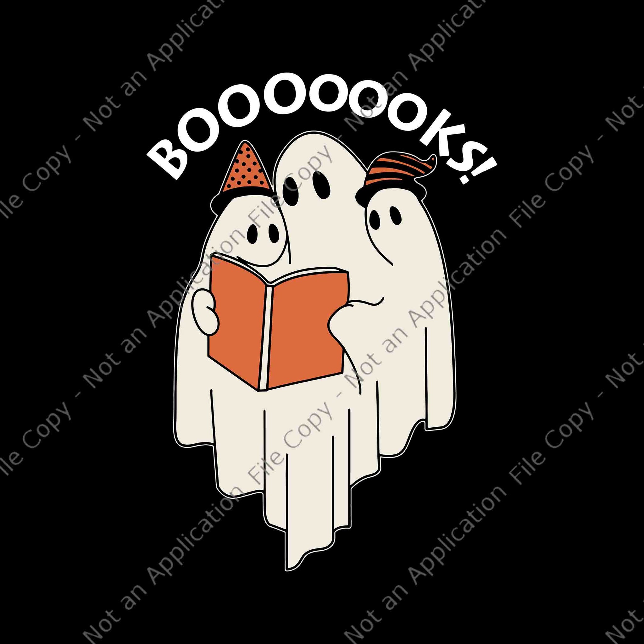 Read More Boooooks SVG Cut File - Buy t-shirt designs
