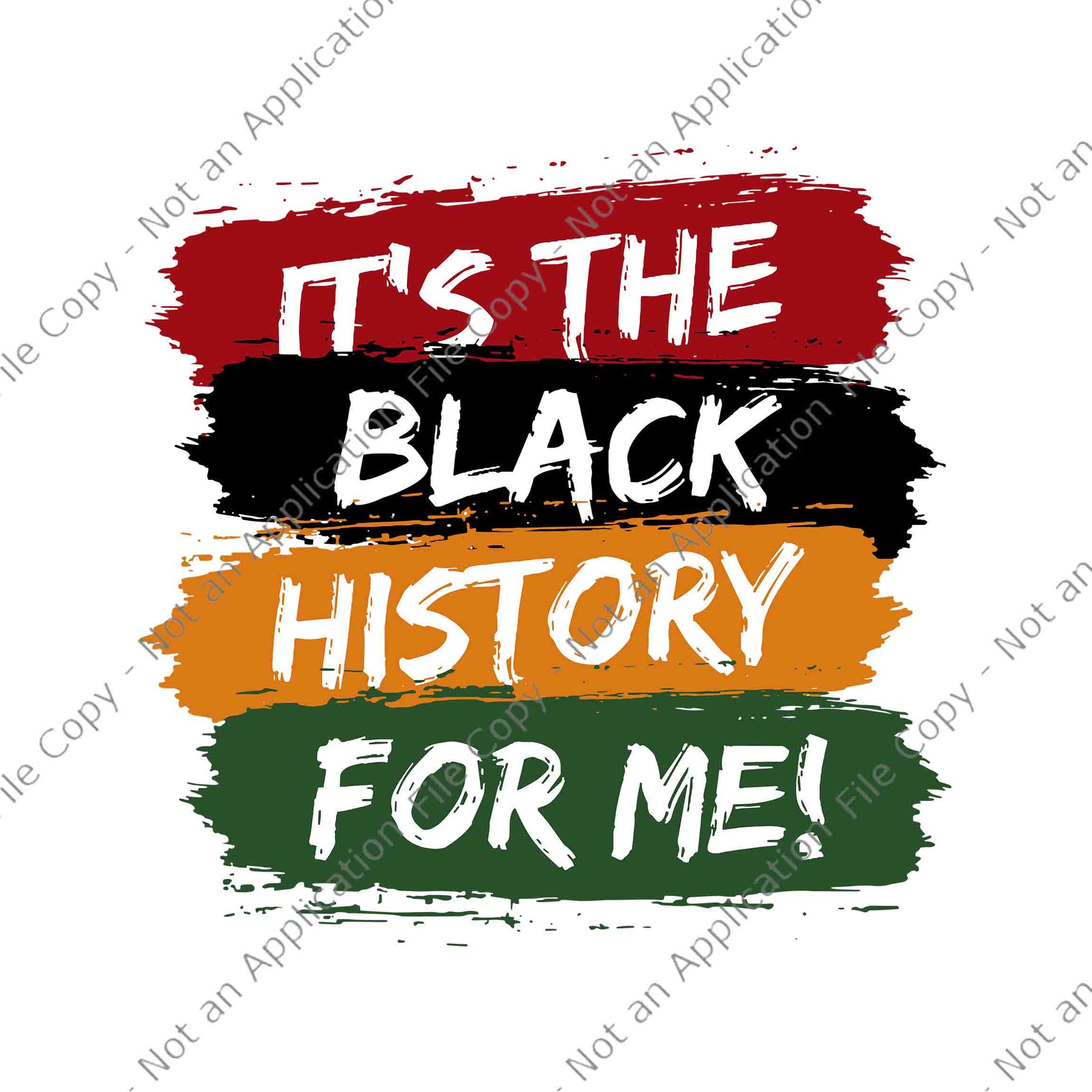 It's Black History For Me African Pride BHM Svg, Black History Svg