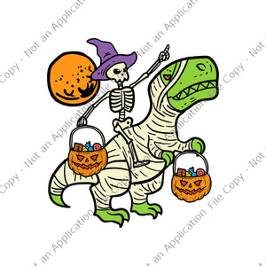 Skeleton Dino Pumpkin Halloween Svg, Skeleton Dinosaur Svg, Dinosaur Halloween Svg, Halloween Svg