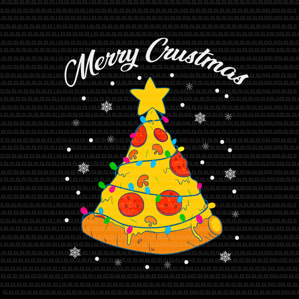 Merry Crustmas Pizza SVG, Merry Crustmas Pizza, Merry Crustmas Pizza Christmas, Pizza Christmas, christmas svg, christmas vector, Merry Crustmas Pizza Christmas Tree Xmas, Pizza svg