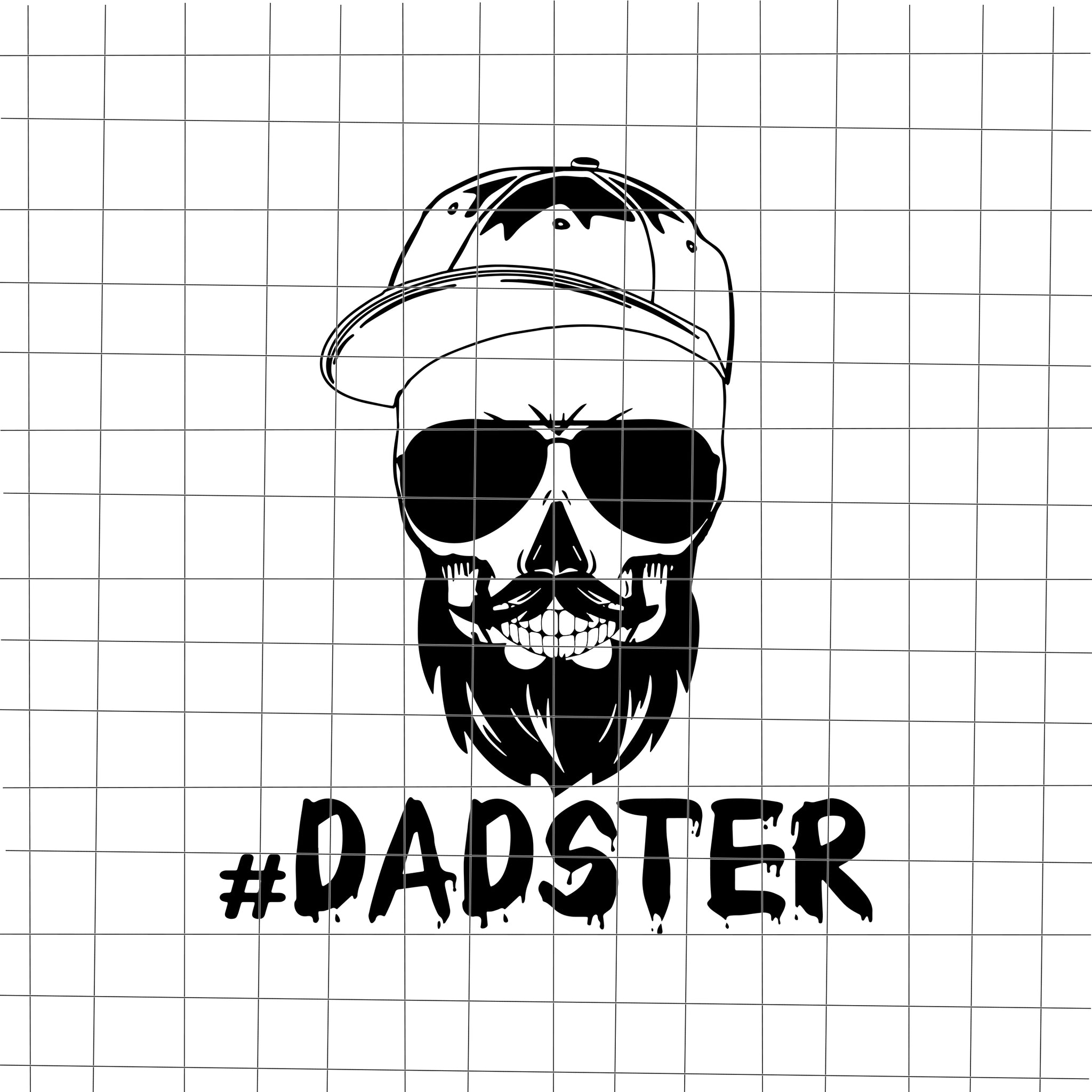 Dadster Svg, Monster Dad Svg, Daddy Svg, Father Men Funny Halloween, Halloween Svg