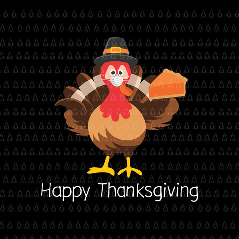 Happy Thanksgiving Face Mask Svg, Happy Thanksgiving Svg, Turkey Svg, Turkey Day Svg, Thanksgiving Svg, Thanksgiving Turkey Svg, Thanksgiving 2021 Svg