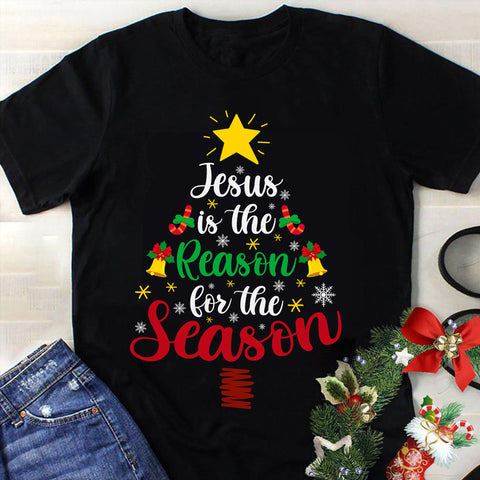 Jesus Is The Reason For The Season Svg, Jesus Christmas Svg, Tree Christmas Svg, Tree Svg, Santa Svg, Merry Christmas Svg