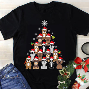 Dog Christmas Tree Svg, Dog Christmas Svg, Christmas Svg, Tree Christmas Svg, Tree Svg, Santa Svg, Merry Christmas Svg